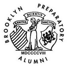 BROOKLYN PREPARATORY ALUMNI SANITAS SCIENTIA SANCTITAS MDCCCCVIII trademark