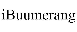 IBUUMERANG trademark