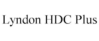 LYNDON HDC PLUS trademark