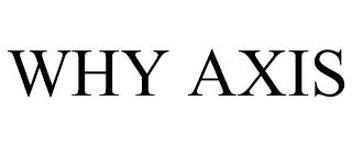 WHY AXIS trademark