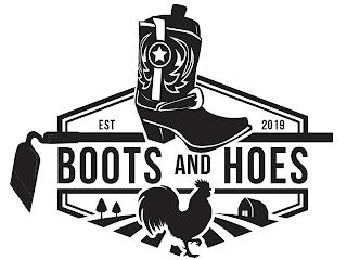 BOOTS AND HOES EST 2019 trademark