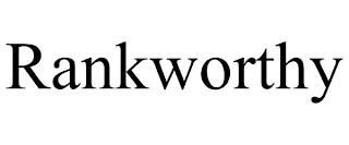 RANKWORTHY trademark