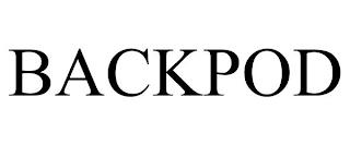 BACKPOD trademark