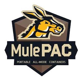 MULEPAC PORTABLE ALL-MODE CONTAINERS trademark