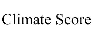 CLIMATE SCORE trademark