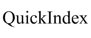 QUICKINDEX trademark