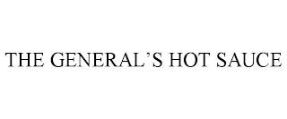 THE GENERAL'S HOT SAUCE trademark