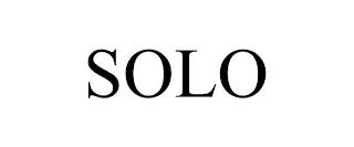 SOLO trademark