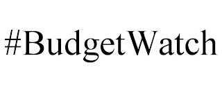 #BUDGETWATCH trademark