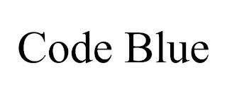 CODE BLUE trademark