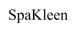 SPAKLEEN trademark