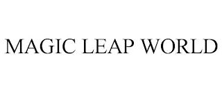 MAGIC LEAP WORLD trademark