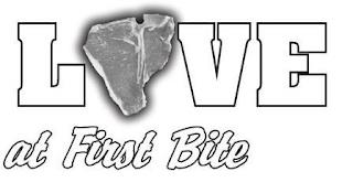 L VE AT FIRST BITE trademark