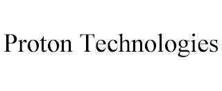 PROTON TECHNOLOGIES trademark