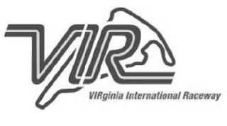 VIR VIRGINIA INTERNATIONAL RACEWAY trademark