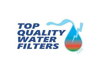 TOP QUALITY WATER FILTERS 7254 trademark