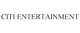 CITI ENTERTAINMENT trademark