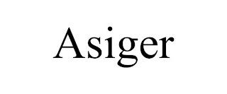 ASIGER trademark