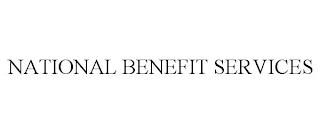 NATIONAL BENEFIT SERVICES trademark