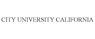 CITY UNIVERSITY CALIFORNIA trademark