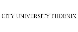 CITY UNIVERSITY PHOENIX trademark