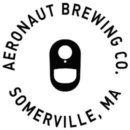 AERONAUT BREWING CO. SOMERVILLE, MA trademark