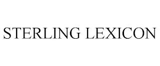 STERLING LEXICON trademark