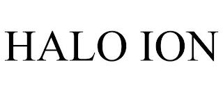 HALO ION trademark