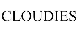 CLOUDIES trademark