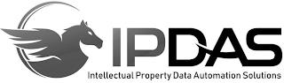 IPDAS INTELLECTUAL PROPERTY DATA AUTOMATION SOLUTIONS trademark