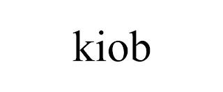 KIOB trademark