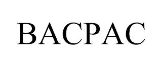 BACPAC trademark