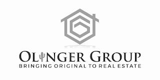 OLINGER GROUP BRINGING ORIGINAL TO REALESTATE trademark