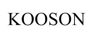 KOOSON trademark