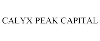 CALYX PEAK CAPITAL trademark