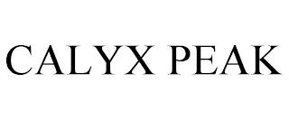 CALYX PEAK trademark