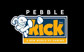 PEBBLE KICK INC. A NEW WORLD OF GAMING trademark