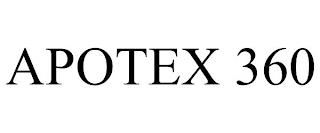 APOTEX 360 trademark