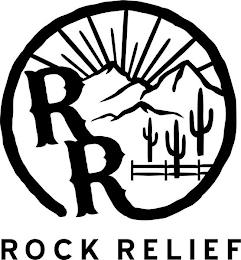 RR ROCK RELIEF trademark