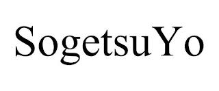 SOGETSUYO trademark