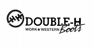 H H DOUBLE-H BOOTS WORK WESTERN trademark