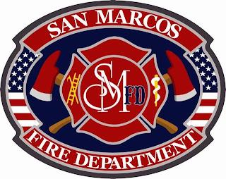 SAN MARCOS FIRE DEPARTMENT SMFD trademark