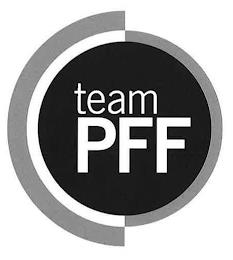 TEAM PFF trademark