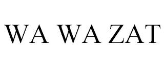 WA WA ZAT trademark