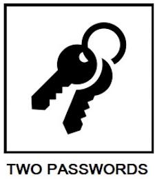 TWO PASSWORDS trademark