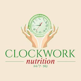 CLOCKWORK NUTRITION 24/7-365 trademark