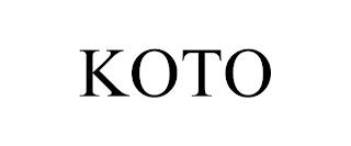 KOTO trademark