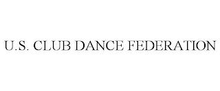 U.S. CLUB DANCE FEDERATION trademark