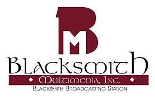 BM BLACKSMITH MULTIMEDIA, INC. BLACKSMITH BROADCASTING STATION trademark