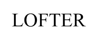 LOFTER trademark